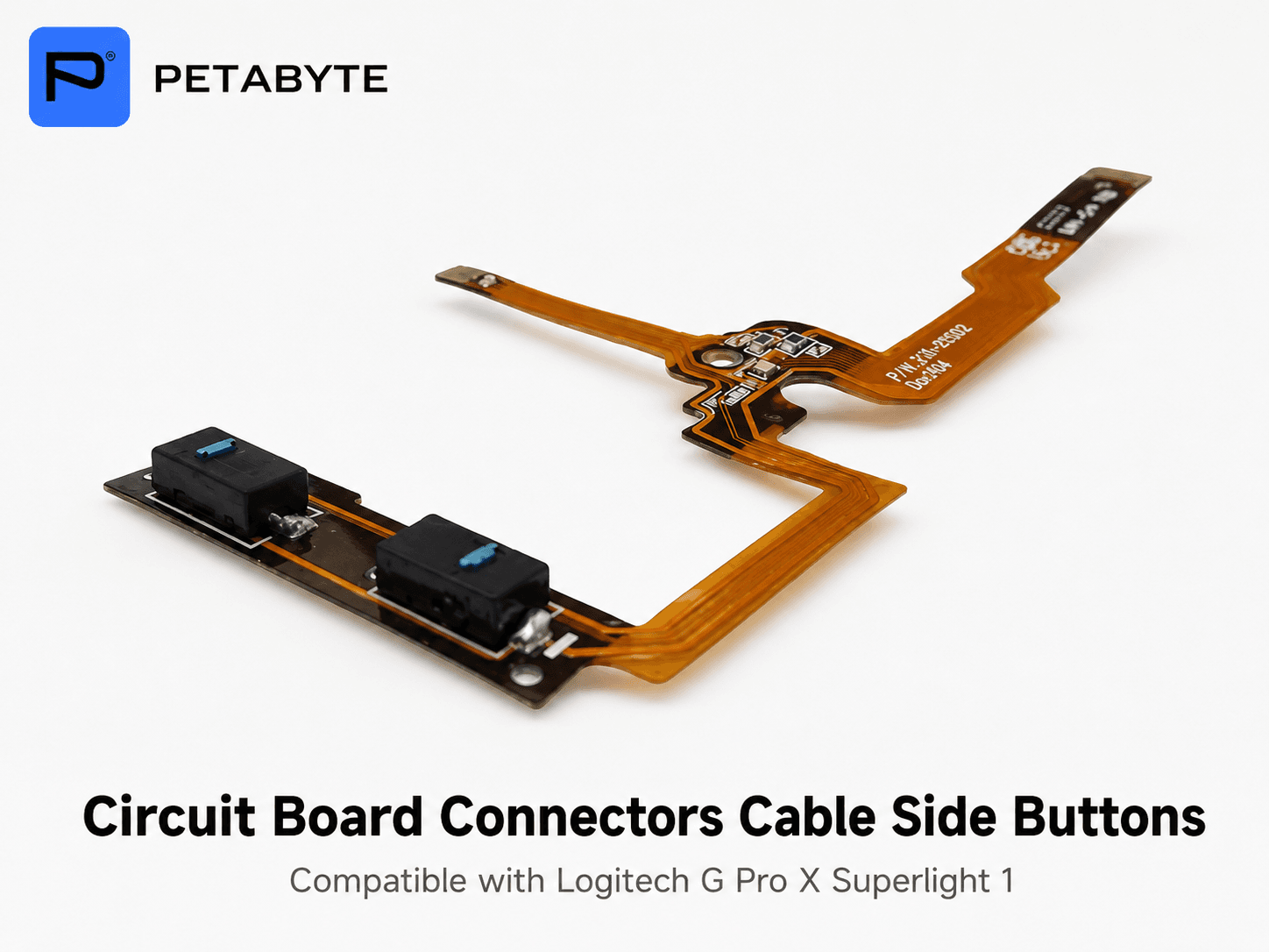 Circuit Board Connectors Cable – Side Button for Logitech G Pro X Superlight 1 (me Kailh Blue Switch)